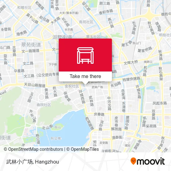 武林小广场 map