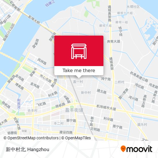 新中村北 map