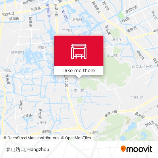 泰山路口 map