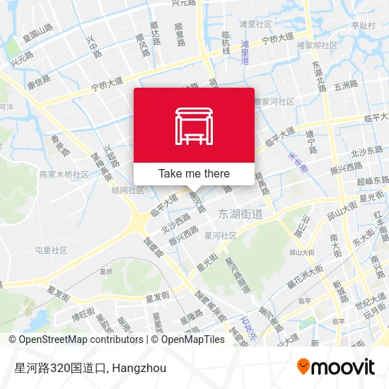 星河路320国道口 map