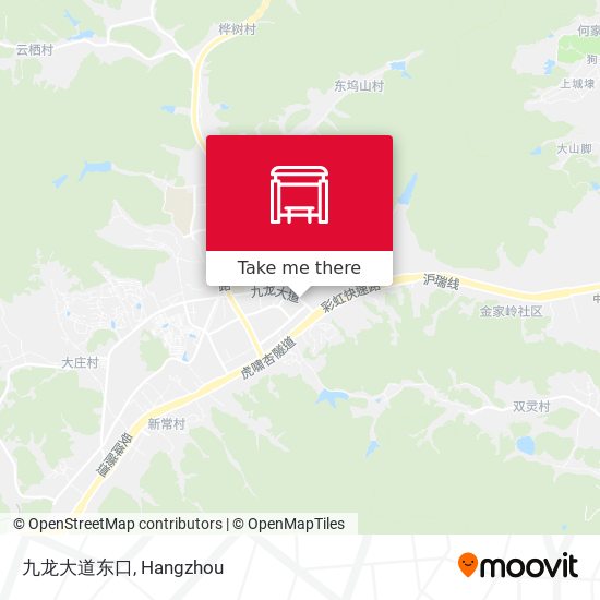九龙大道东口 map