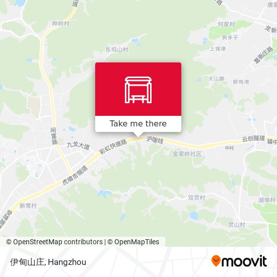 伊甸山庄 map