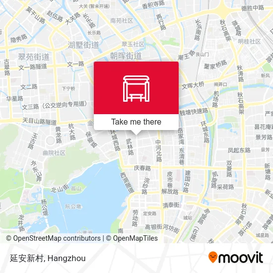 延安新村 map