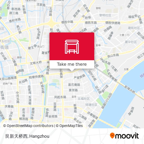 艮新天桥西 map