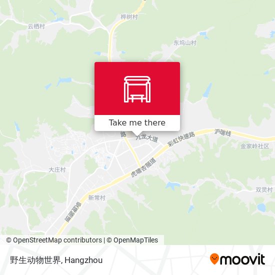 野生动物世界 map