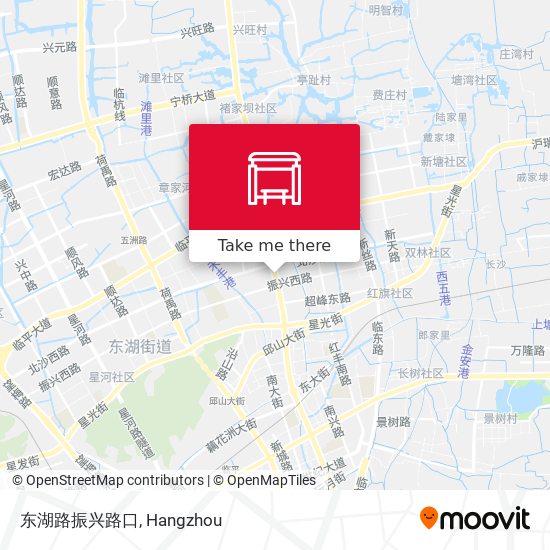 东湖路振兴路口 map
