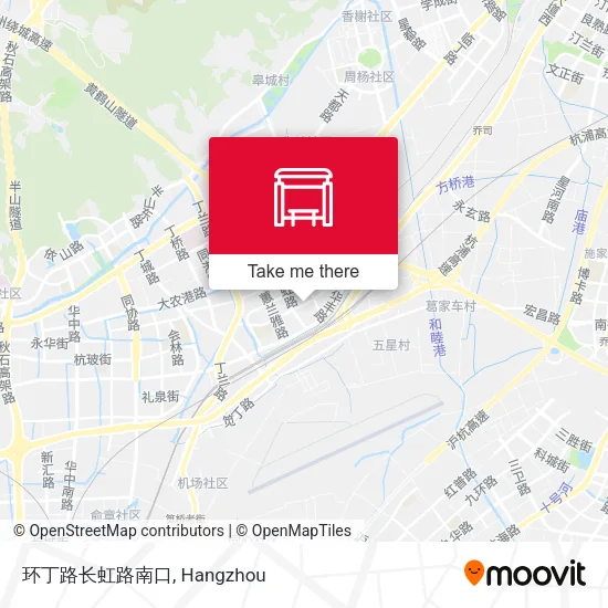 环丁路长虹路南口 map