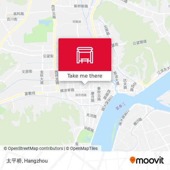 太平桥 map