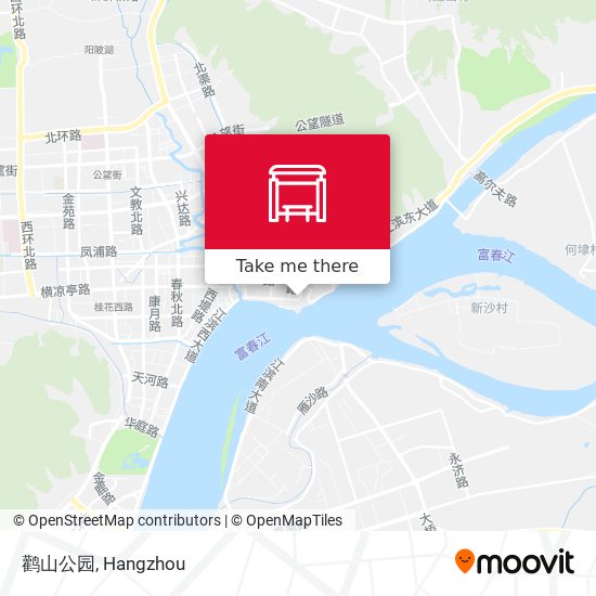 鹳山公园 map