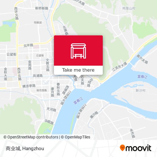 商业城 map