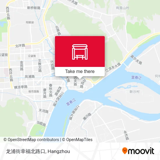 龙浦街幸福北路口 map
