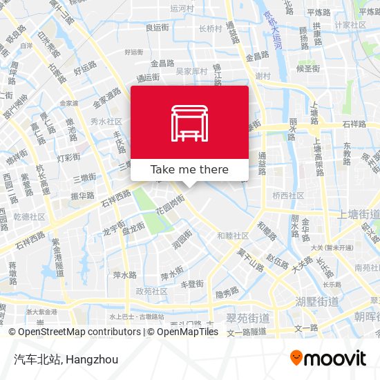 汽车北站 map