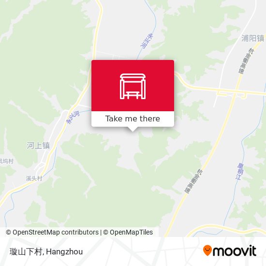 璇山下村 map