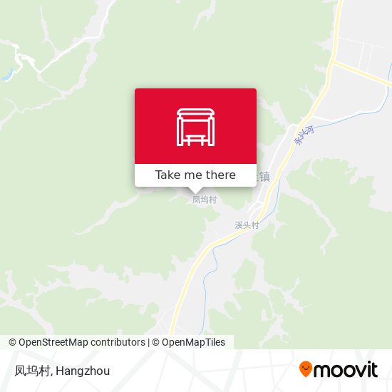 凤坞村 map