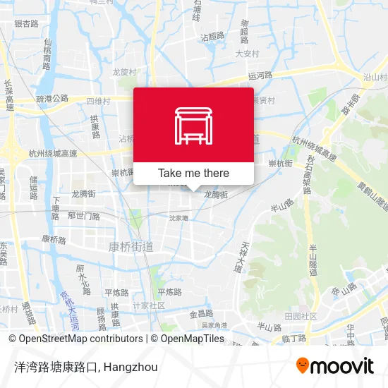 洋湾路塘康路口 map