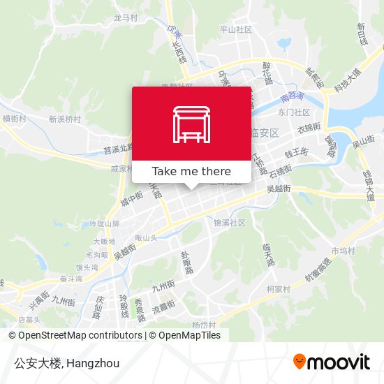 公安大楼 map