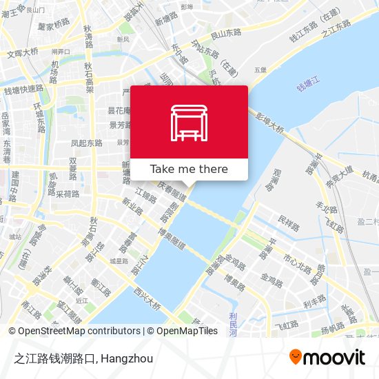 之江路钱潮路口 map