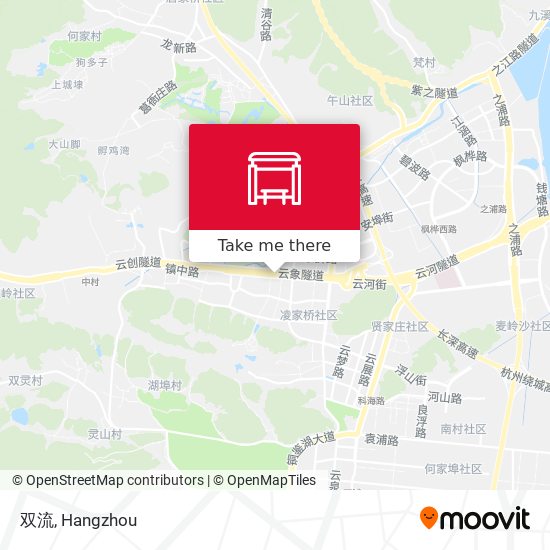 双流 map