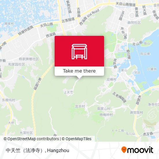 中天竺（法净寺） map
