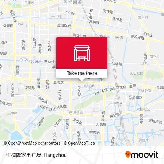 汇德隆家电广场 map