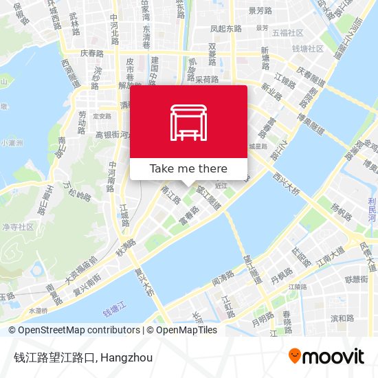 钱江路望江路口 map