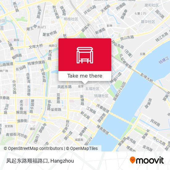 凤起东路顺福路口 map