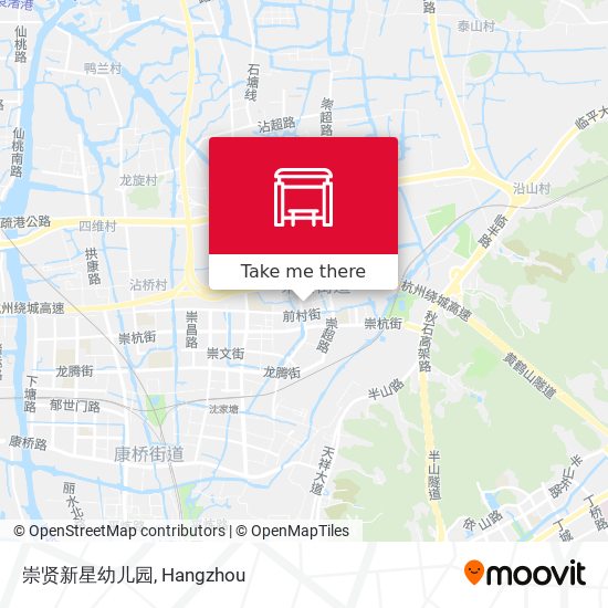 崇贤新星幼儿园 map