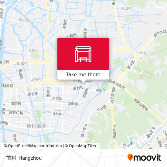 前村 map