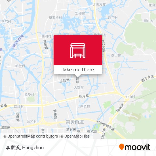 李家浜 map