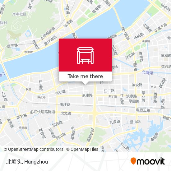 北塘头 map