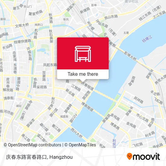 庆春东路富春路口 map