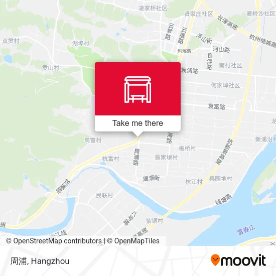 周浦 map