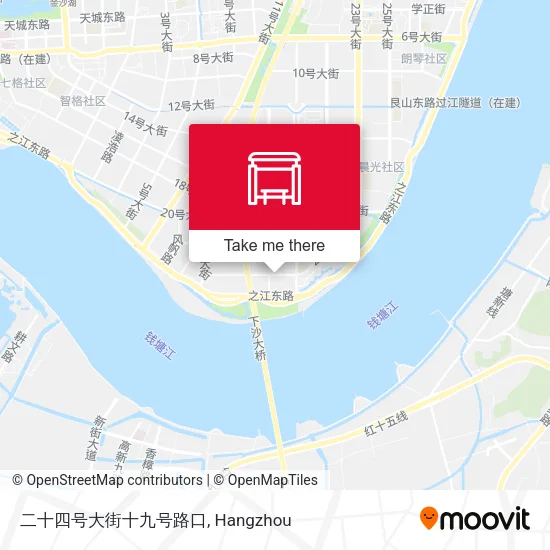 二十四号大街十九号路口 map