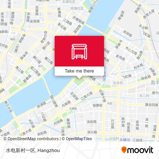 水电新村一区 map