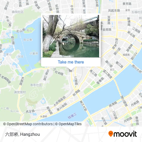六部桥 map