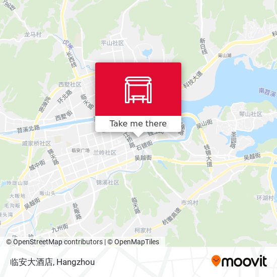 临安大酒店 map