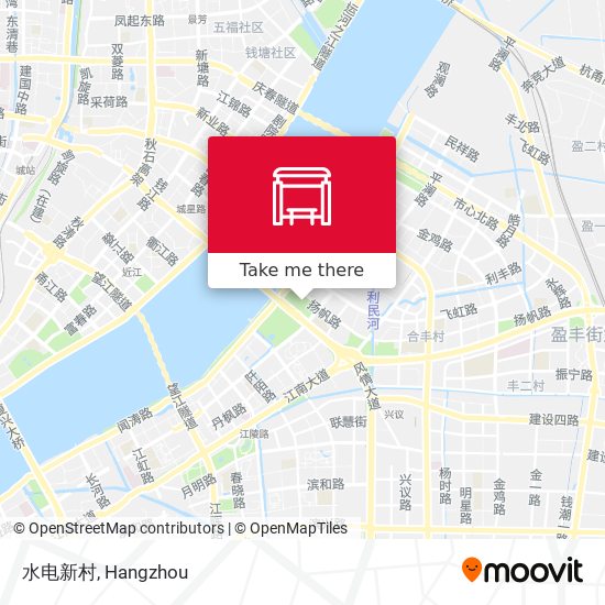 水电新村 map