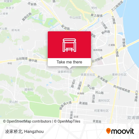 凌家桥北 map