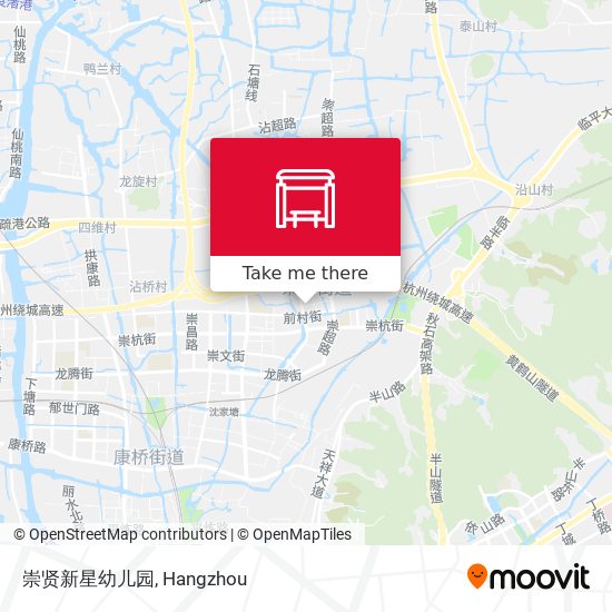 崇贤新星幼儿园 map