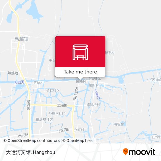 大运河宾馆 map