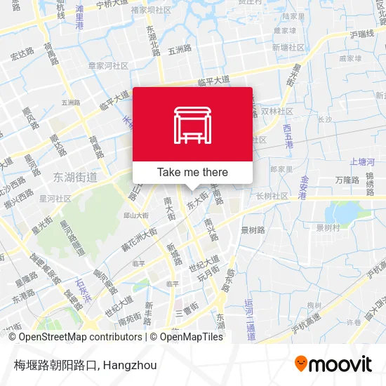 梅堰路朝阳路口 map