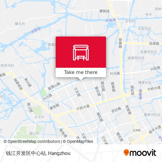 钱江开发区中心站 map
