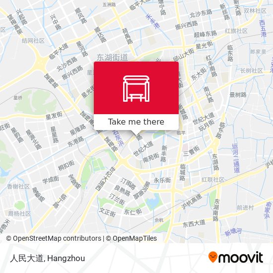 人民大道 map