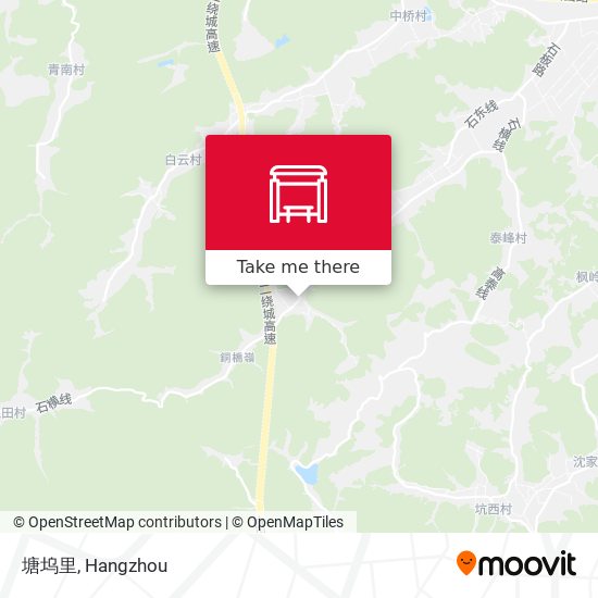 塘坞里 map
