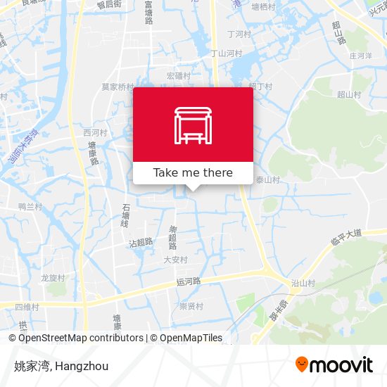 姚家湾 map