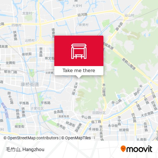 毛竹山 map
