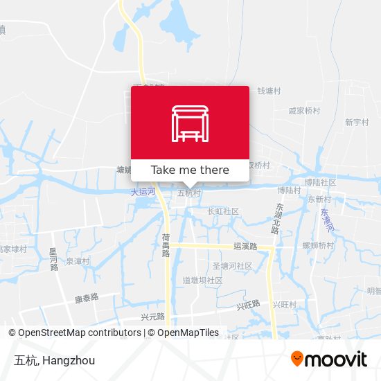 五杭 map