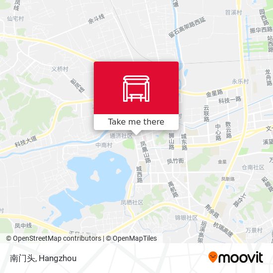 南门头 map