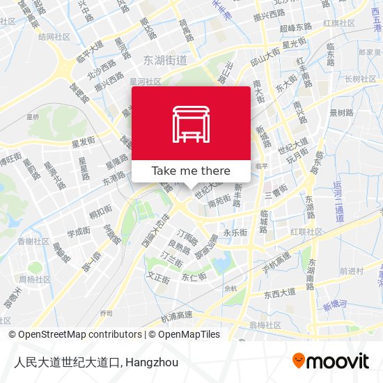 人民大道世纪大道口 map