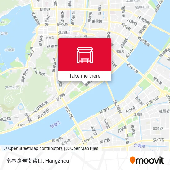 富春路候潮路口 map